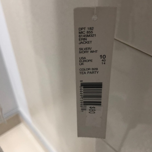 Preston & York Erin novelty stripe dressy blazer - Picture 4 of 6